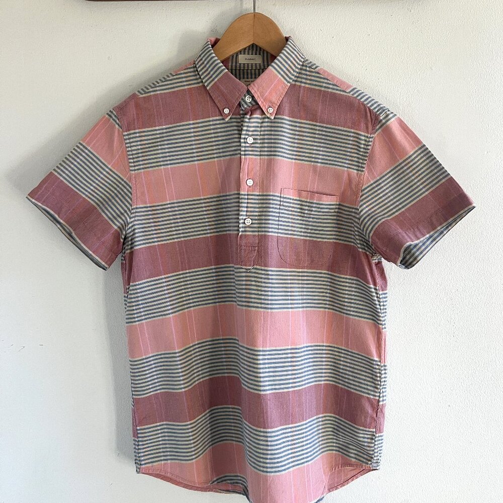 Short-Sleeve Indian Madras Popover